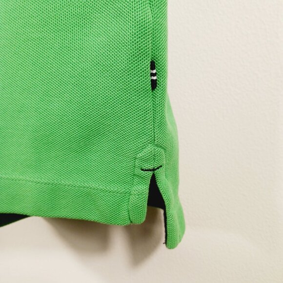 Nautica, Men's Performance Deck Shirt Classic Fit, Size Large, Kelly Green, Polo - Picture 8 of 16